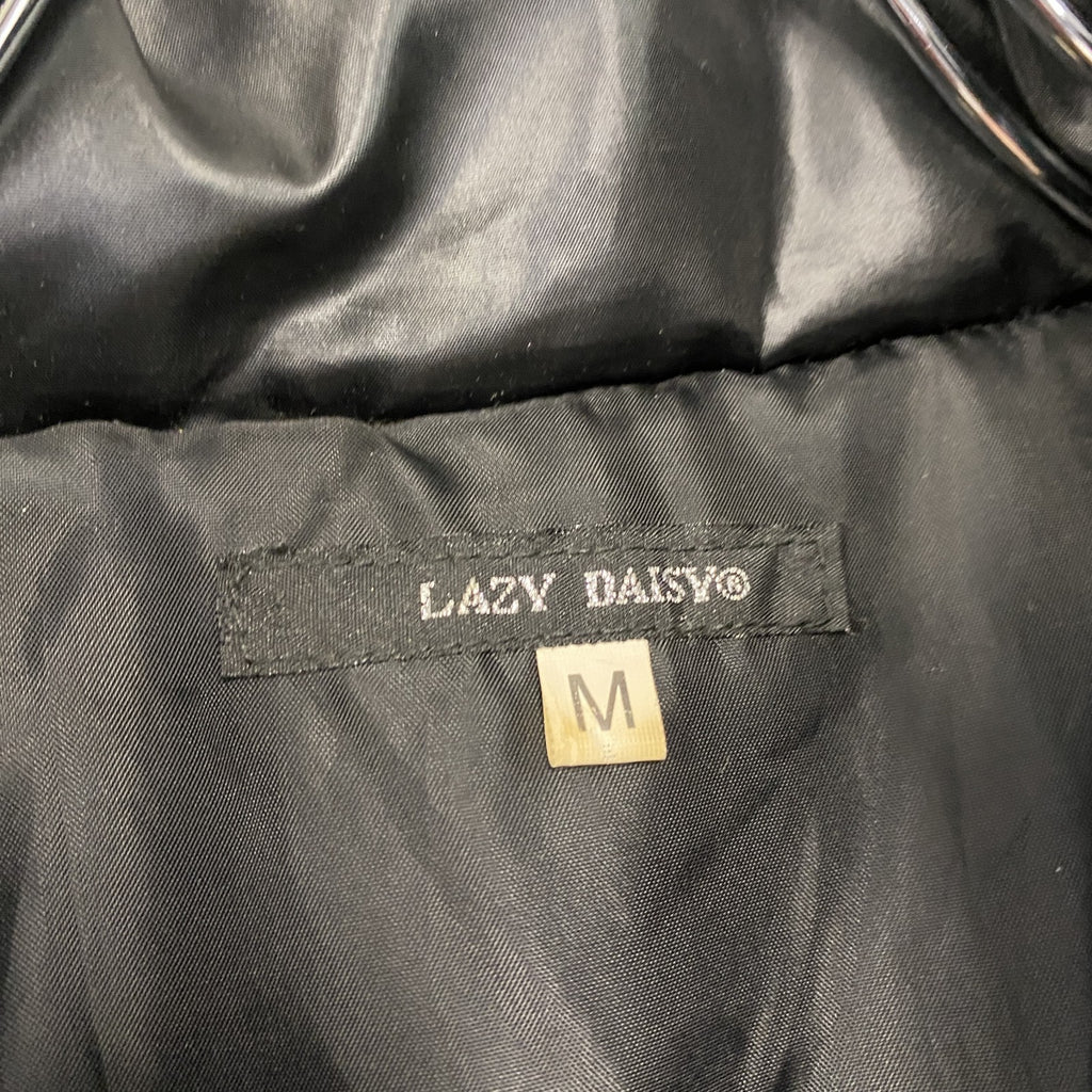 LAZY DAISY　フルジップ中綿ジャケット　黒　ブラック　Mサイズ