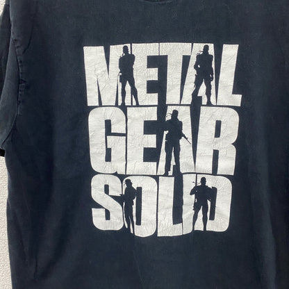 IMPERIAL　半袖プリントTシャツ　META GEAR SOLID　黒　ブラック　Lサイズ