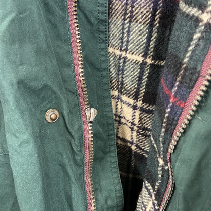 90s　Eddie Bauer　エディーバウアー　マウンテンパーカー　白タグ　緑　グリーン　2XLサイズ