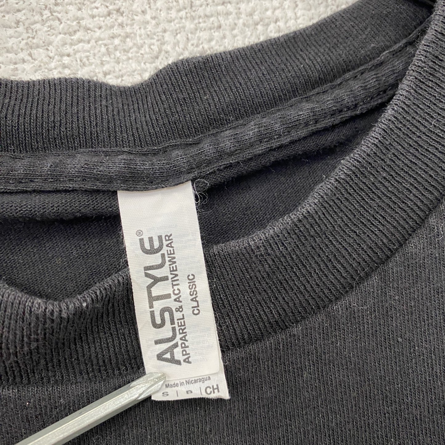 ALSTYLE　アルスタイル　半袖プリントTシャツ　人物T　歴代大統領　黒　ブラック　Sサイズ