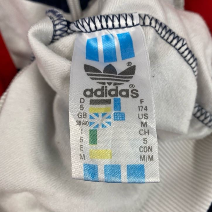 80s～　adidas　アディダス　トラックジャケット/ジャージ　ヴィンテージ　マルチカラー　Mサイズ