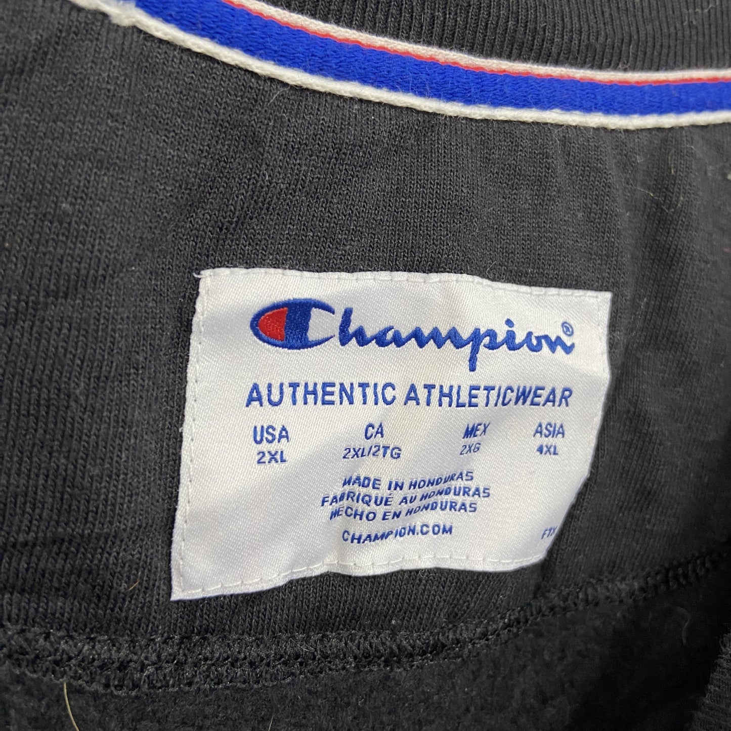 Champion　チャンピオン　スウェット/トレーナー　黒　ブラック　2XLサイズ