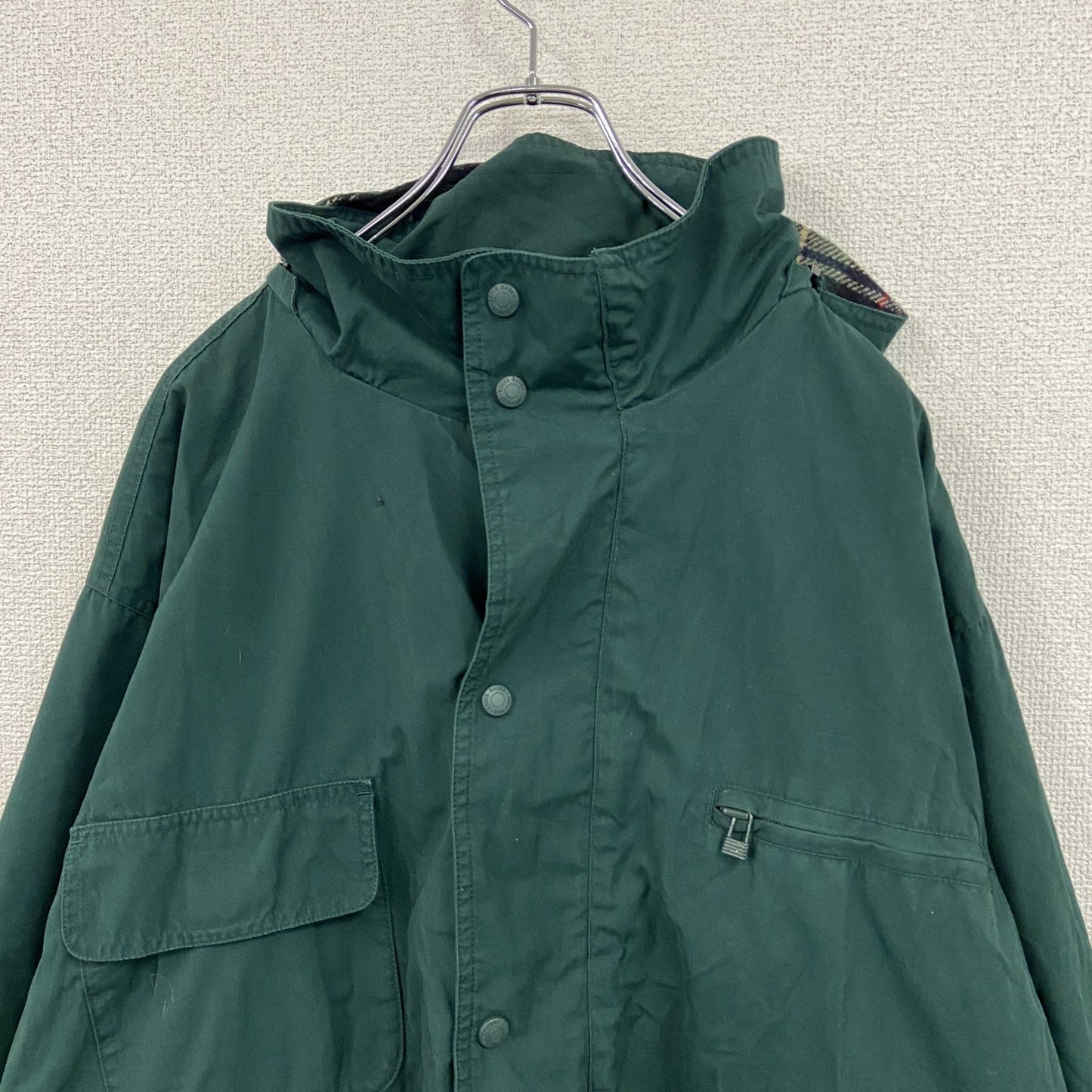 90s　Eddie Bauer　エディーバウアー　マウンテンパーカー　白タグ　緑　グリーン　2XLサイズ