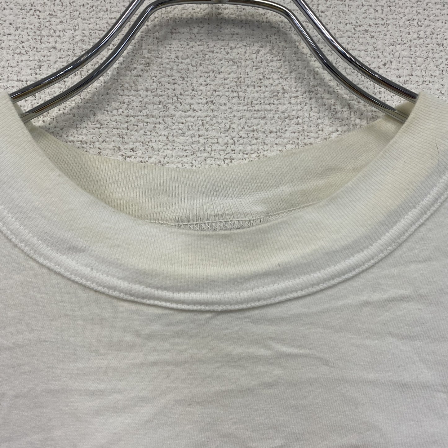 ～00s　YORK　半袖プリントTシャツ　ユーロヴィンテージ　白　ホワイト　2XLサイズ