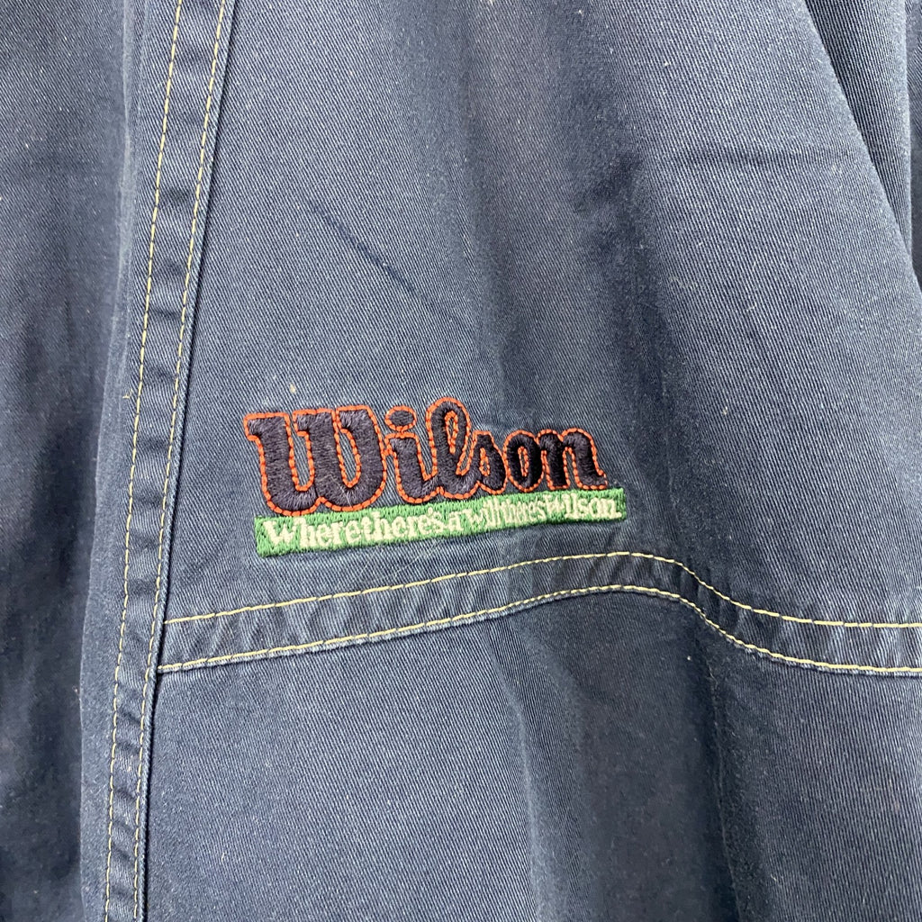 Wilson　ウィルソン　フルジップジャケット　紺　ネイビー　Lサイズ