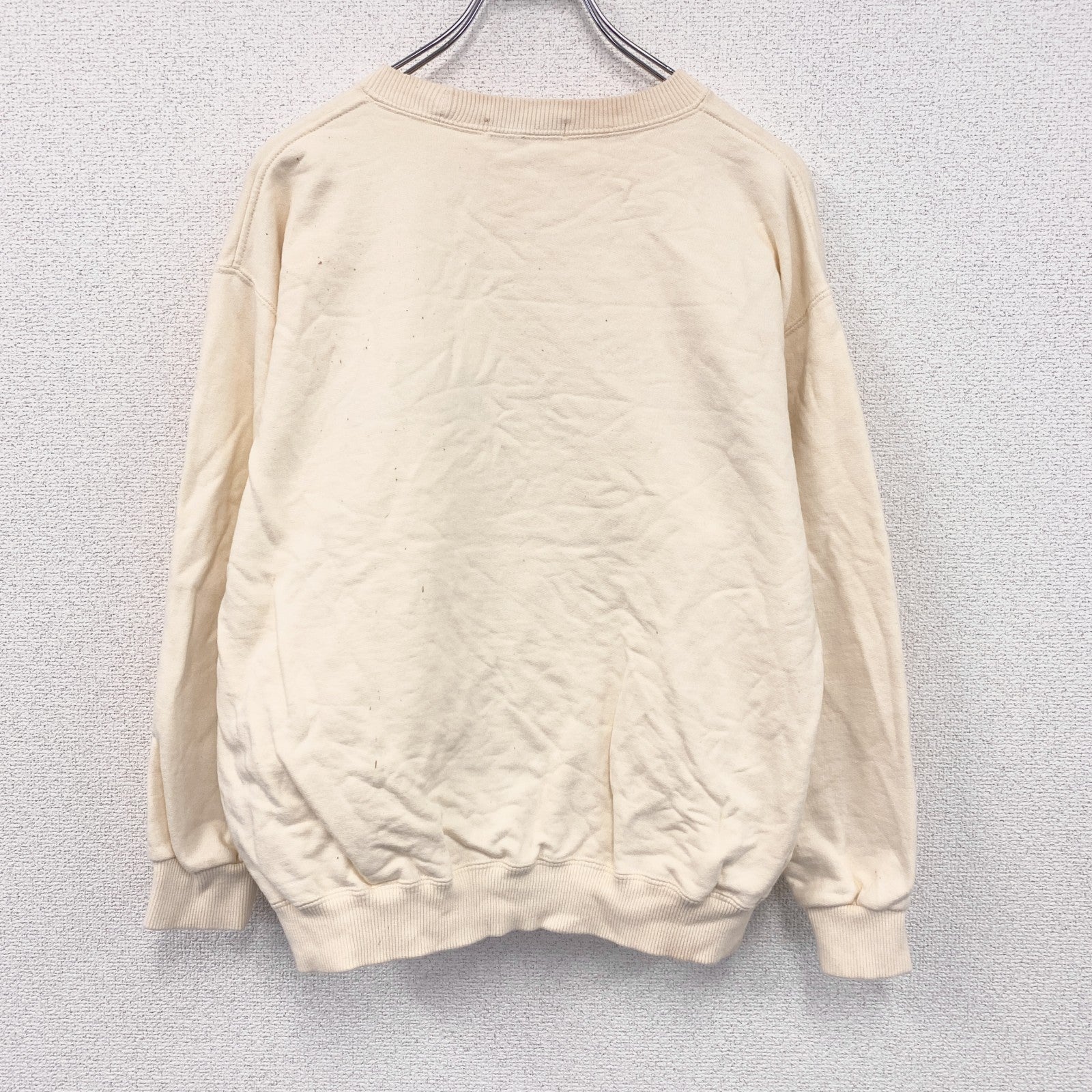 ～90s　Yves Saint Laurent　イヴサンローラン　スウェット/トレーナー　ヴィンテージ　黄色　イエロー　Mサイズ