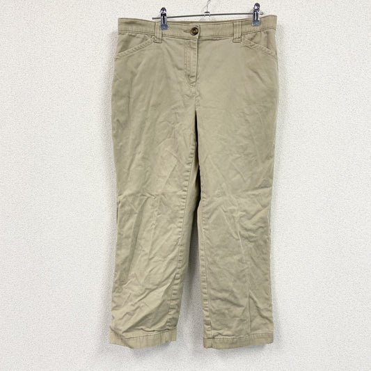 L.L.Bean　エルエルビーン　チノパンツ　ジップフライ　ネル生地ライナー　ベージュ　14PETサイズ