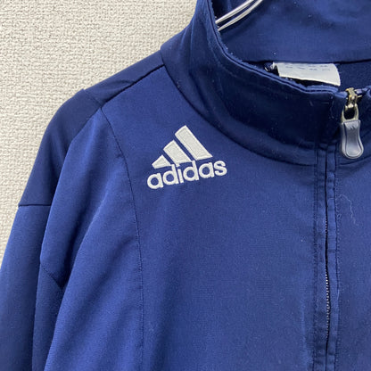 00s　adidas　アディダス　トラックジャケット/ジャージ　ヴィンテージ　スリーストライプス　紺　ネイビー