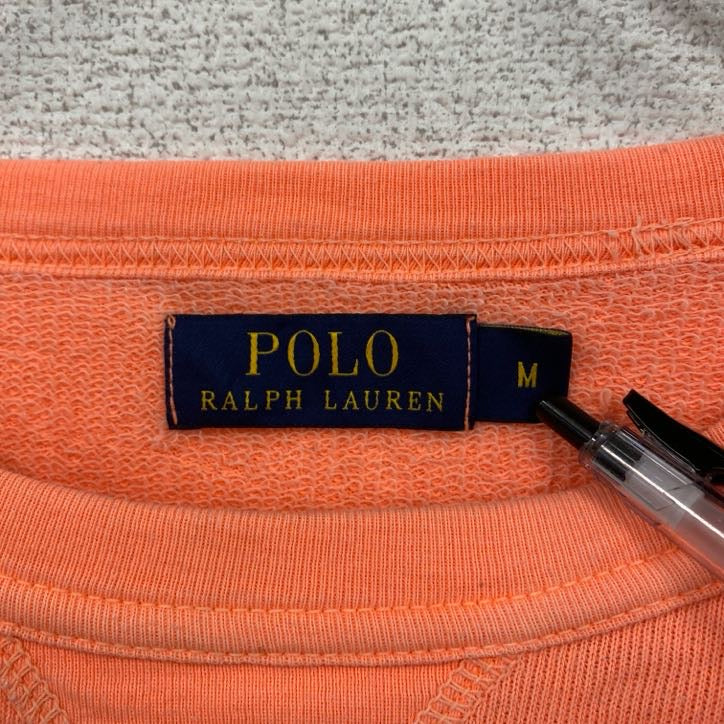 Polo Ralph Lauren　ポロラルフローレン　スウェット/トレーナー　サーモンピンク　Mサイズ