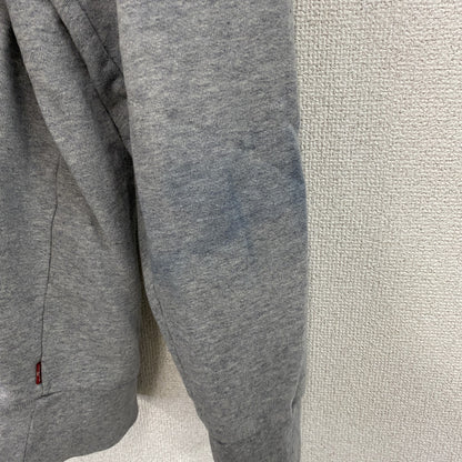 Levi's　リーバイス　スウェットパーカー/フーディー　デカロゴ　灰色　グレー　Lサイズ