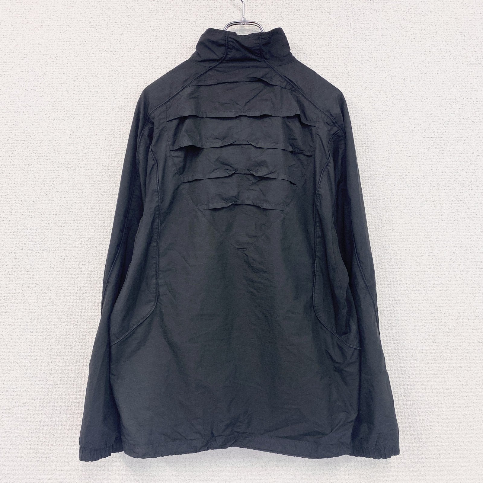 NIKE　ナイキ　CLIMA-FIT　フルジップジャケット　ウインドブレーカー　ギミック　黒　ブラック　2XLサイズ　