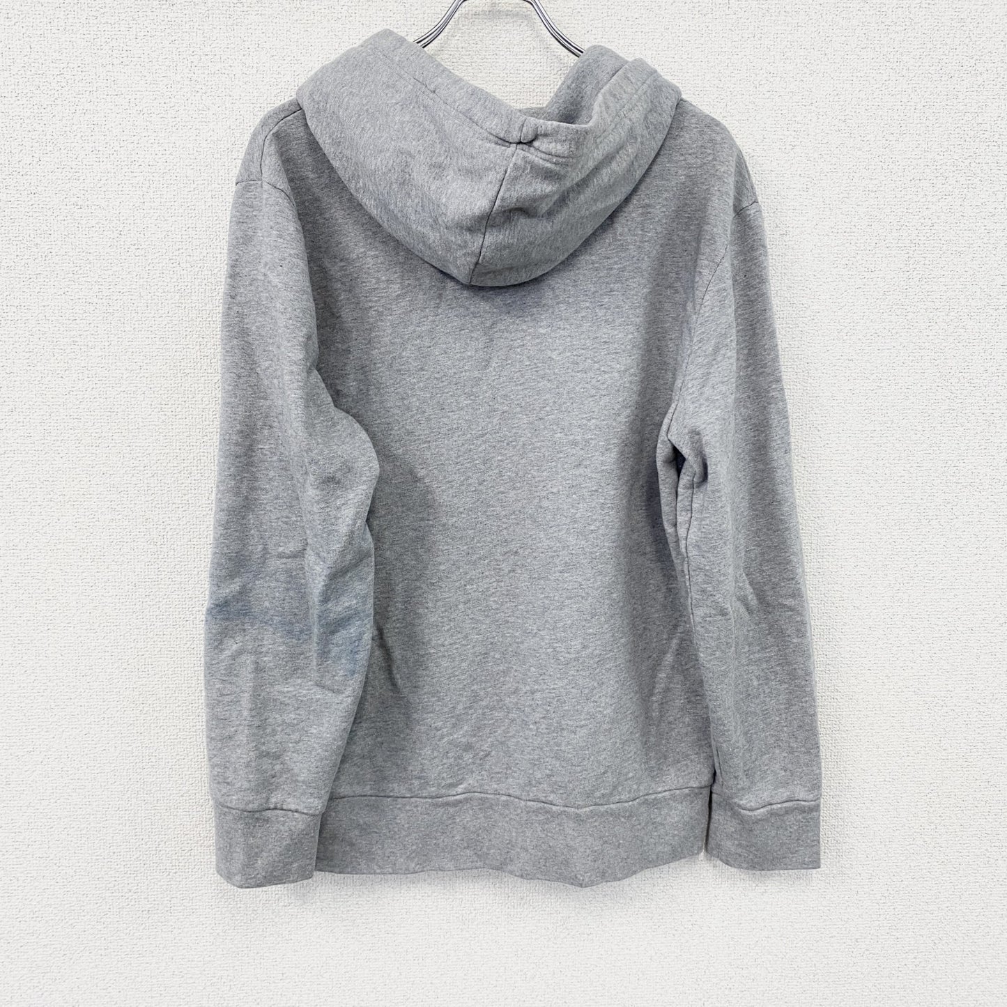 Levi's　リーバイス　スウェットパーカー/フーディー　デカロゴ　灰色　グレー　Lサイズ