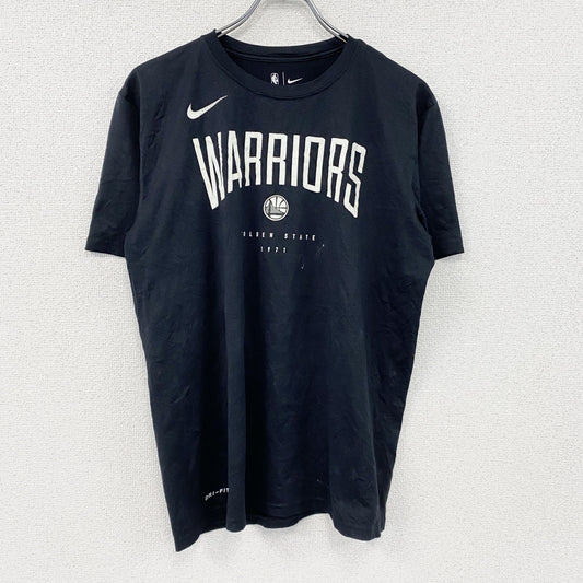 NIKE　ナイキ　半袖プリントTシャツ　アーチプリント　スウッシュ　黒　ブラック　Lサイズ