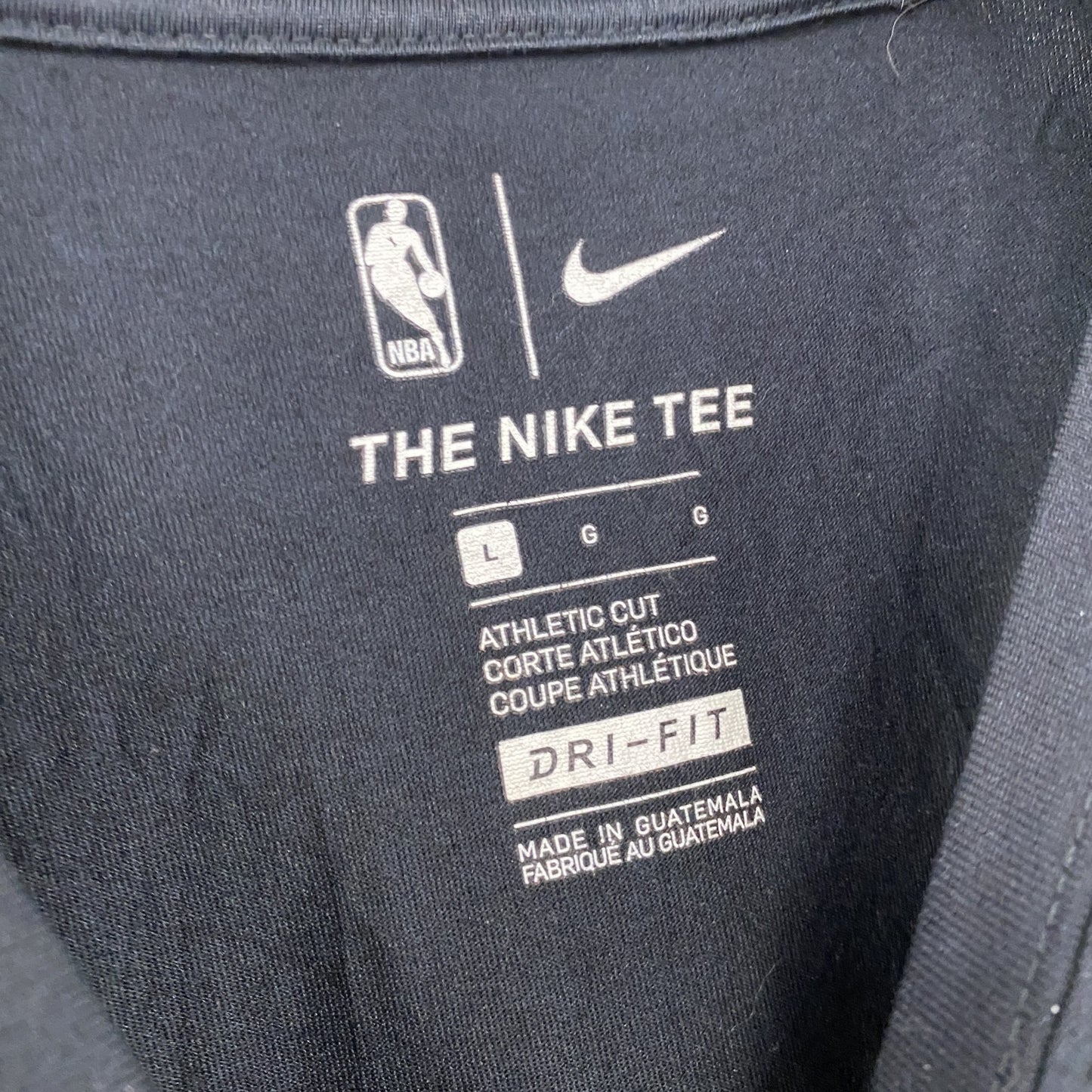 NIKE　ナイキ　半袖プリントTシャツ　アーチプリント　スウッシュ　黒　ブラック　Lサイズ