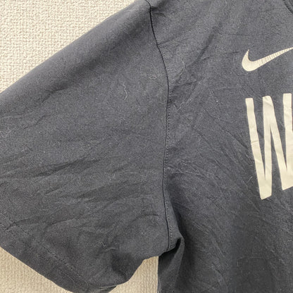 NIKE　ナイキ　半袖プリントTシャツ　アーチプリント　スウッシュ　黒　ブラック　Lサイズ