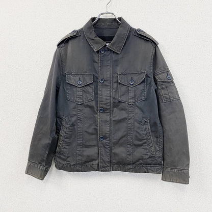 00s　GAP　ギャップ　Military Jacket　ミリタリージャケット　ヴィンテージ　ブラック　Lサイズ