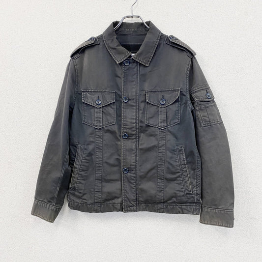 00s　GAP　ギャップ　Military Jacket　ミリタリージャケット　ヴィンテージ　ブラック　Lサイズ