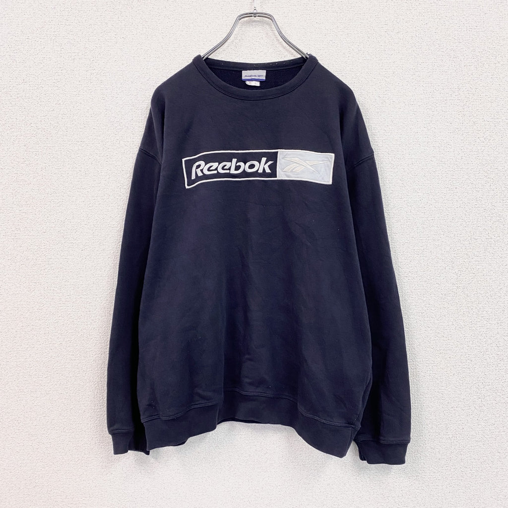 Reebok　リーボック　スウェット/トレーナー　紺　ネイビー　Lサイズ