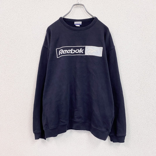 Reebok　リーボック　スウェット/トレーナー　紺　ネイビー　Lサイズ