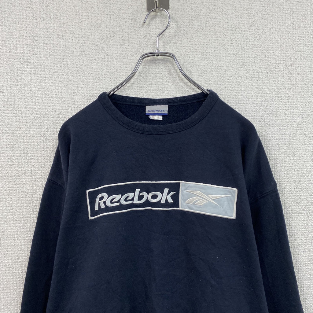 Reebok　リーボック　スウェット/トレーナー　紺　ネイビー　Lサイズ