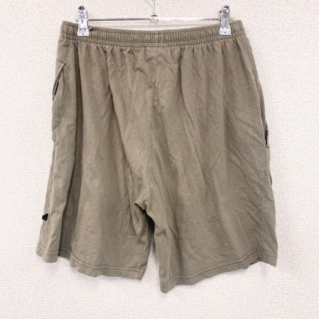 90s　NIKE　ナイキ　スウェットハーフパンツ/ショートパンツ　ヴィンテージ　カーキ　Mサイズ