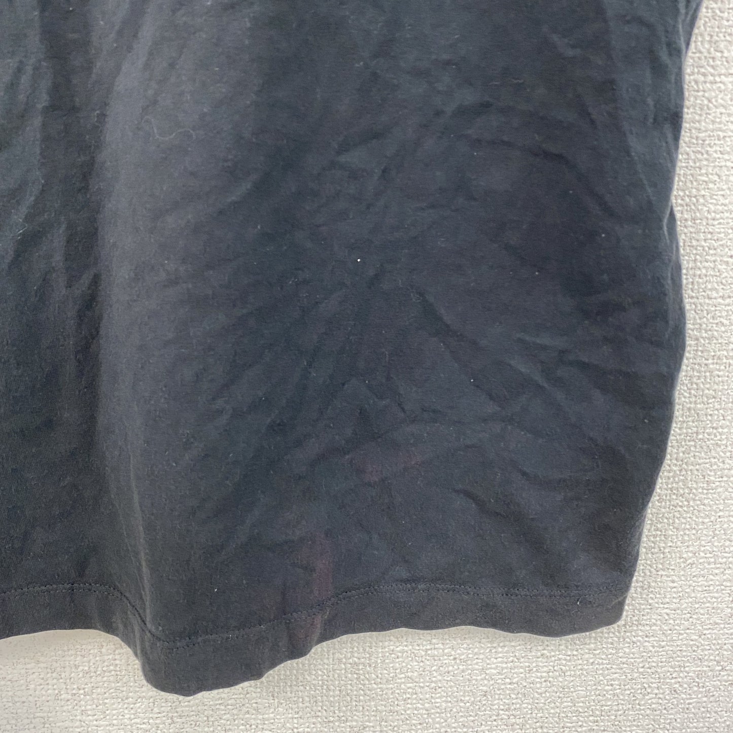 NIKE　ナイキ　半袖Tシャツ　スウッシュ　ワンポイント　黒　ブラック　Mサイズ