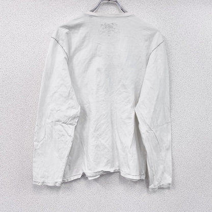 CLOCKHOUSE　長袖Tシャツ/ロンT　白　ホワイト　2XLサイズ