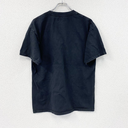 INK　半袖プリントTシャツ　ミュージック　ギター　黒　ブラック　Lサイズ