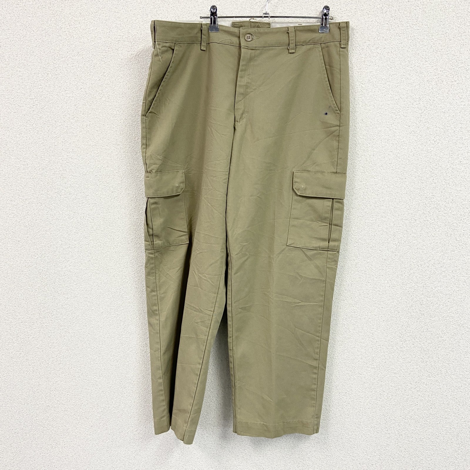 RED KAP　レッドキャップ　カーゴパンツ　ワークパンツ　ジップフライ　ベージュ　W36サイズ