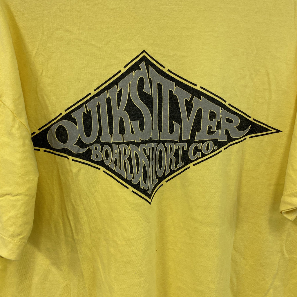 Quiksilver　クイックシルバー　半袖Tシャツ　黄色　イエロー