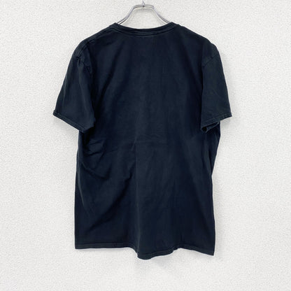 GILDAN　ギルダン　半袖プリントTシャツ　英字プリント　黒　ブラック　XLサイズ