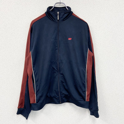 00s　NIKE　ナイキ　トラックジャケット/ジャージ　ヴィンテージ　紺　ネイビー　Lサイズ