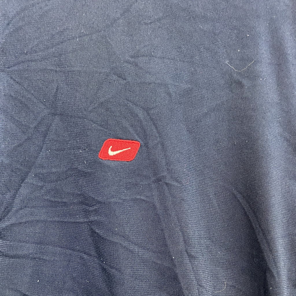00s　NIKE　ナイキ　トラックジャケット/ジャージ　ヴィンテージ　紺　ネイビー　Lサイズ