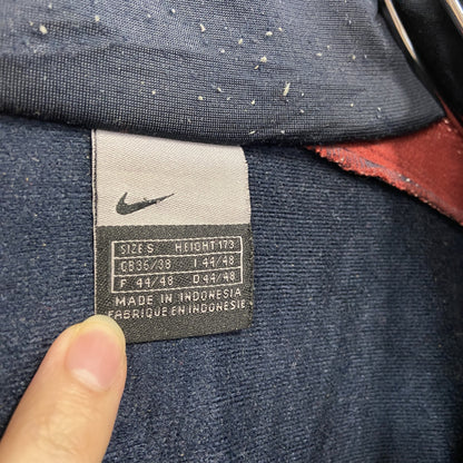 00s　NIKE　ナイキ　トラックジャケット/ジャージ　ヴィンテージ　紺　ネイビー　Lサイズ