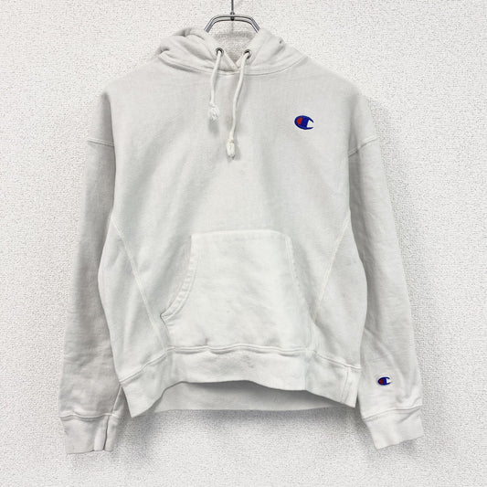 Champion　チャンピオン　リバースウィーブ　スウェットパーカー/フーディー　白　ホワイト　Mサイズ