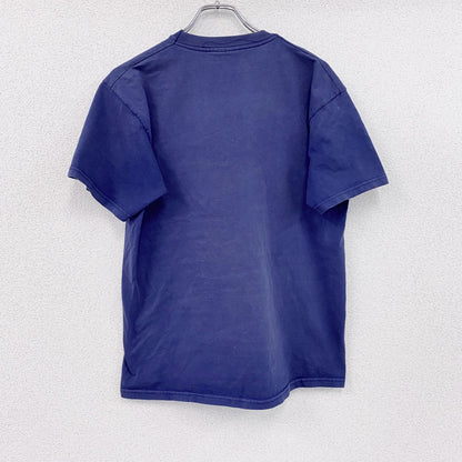 FRUIT OF THE LOOM　フルーツオブザルーム　半袖プリントTシャツ　紺　ネイビー　Lサイズ