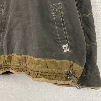～90s　SCOTCH&SODA　スコッチアンドソーダ　アノラックパーカー　中綿入り　ヴィンテージ　グレー　Mサイズ