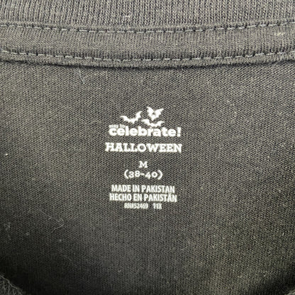 古着 used　celebrate HALLOWEEN　半袖プリントTシャツ　SQUAD GHOULS　おばけ　黒　Mサイズ