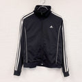adidas　アディダス　トラックジャケット/ジャージ　黒　ブラック　Lサイズ