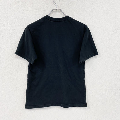 半袖プリントTシャツ　ゾンビ　3連プリント　英字プリント　黒　ブラック　XLサイズ