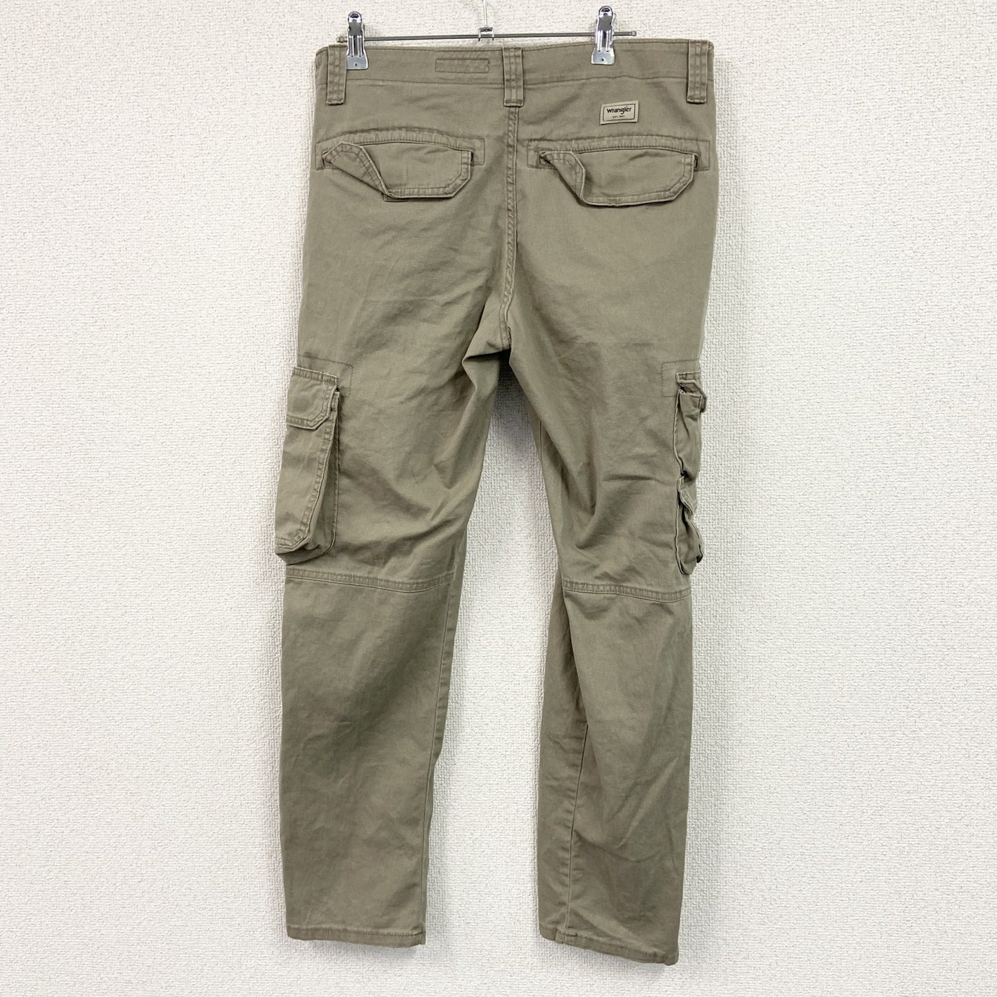 Wrangler　ラングラー　カーゴパンツ　ワークパンツ　ジップフライ　カーキ　W32サイズ