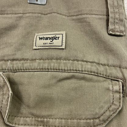 Wrangler　ラングラー　カーゴパンツ　ワークパンツ　ジップフライ　カーキ　W32サイズ