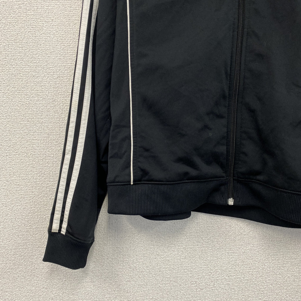 adidas　アディダス　トラックジャケット/ジャージ　黒　ブラック　Lサイズ