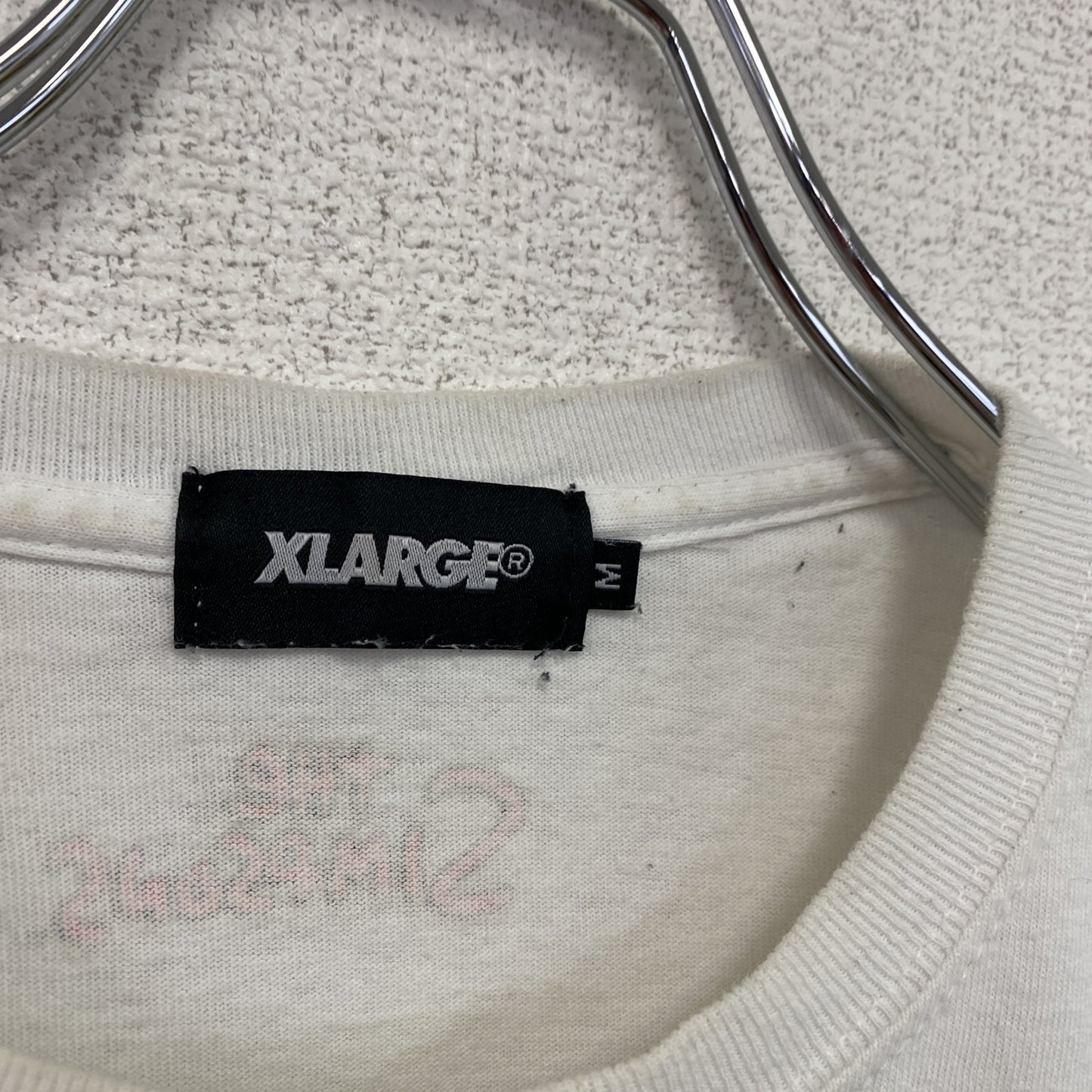 XLARGE　エクストララージ　The SIMPSONS　ザ・シンプソンズ　半袖Tシャツ　白　ホワイト　Mサイズ