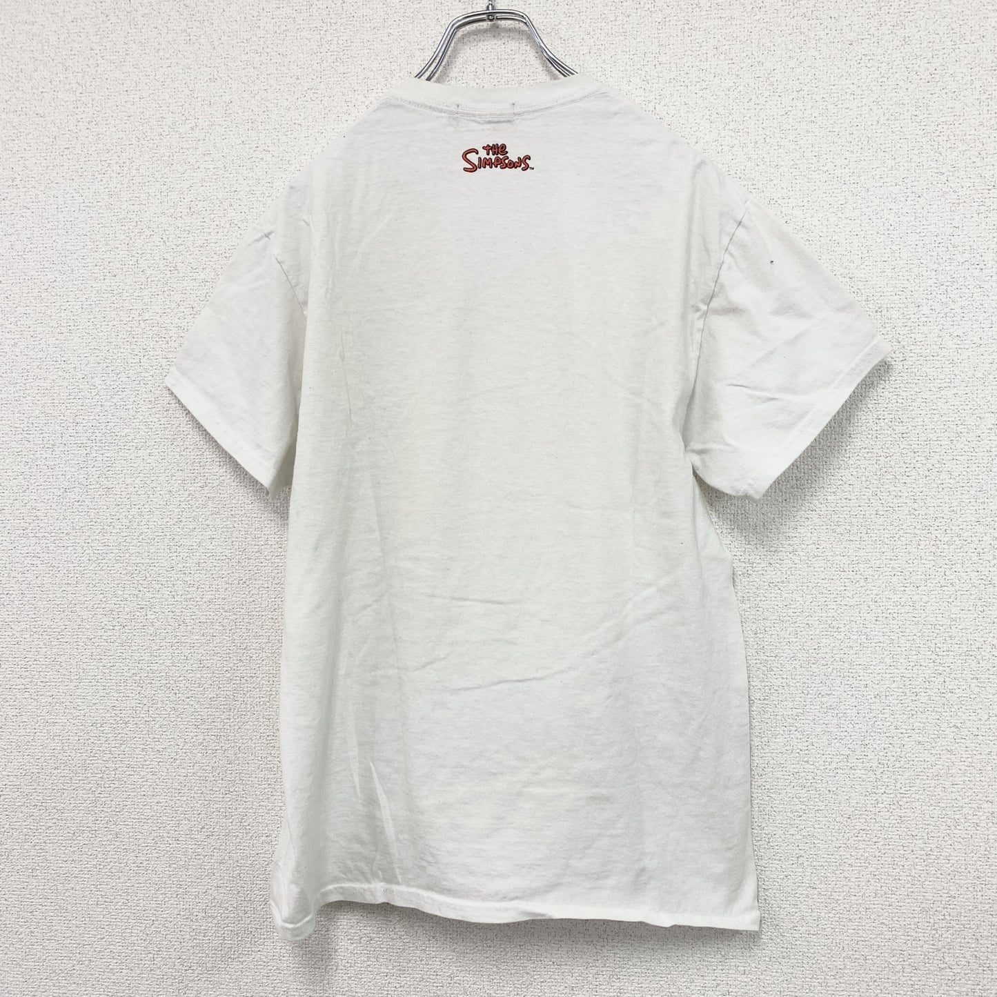 XLARGE　エクストララージ　The SIMPSONS　ザ・シンプソンズ　半袖Tシャツ　白　ホワイト　Mサイズ