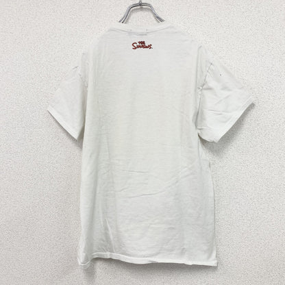 XLARGE　エクストララージ　The SIMPSONS　ザ・シンプソンズ　半袖Tシャツ　白　ホワイト　Mサイズ