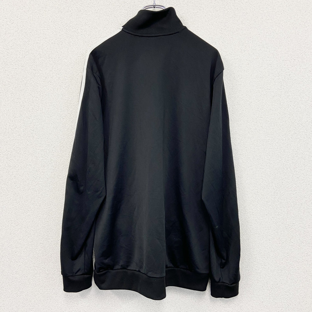 adidas　アディダス　トラックジャケット/ジャージ　黒　ブラック　XLサイズ