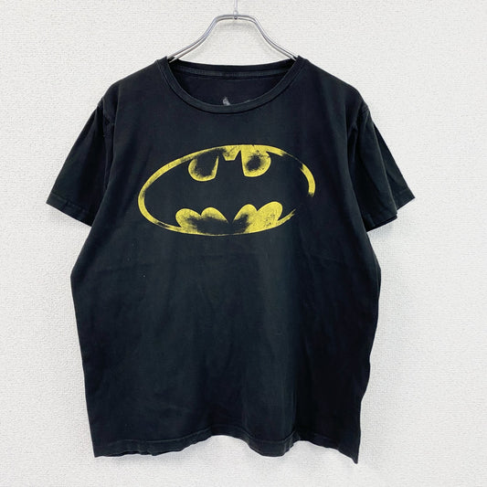 BATMAN　バッドマン　DCコミックス　半袖プリントTシャツ　黒　ブラック　Lサイズ