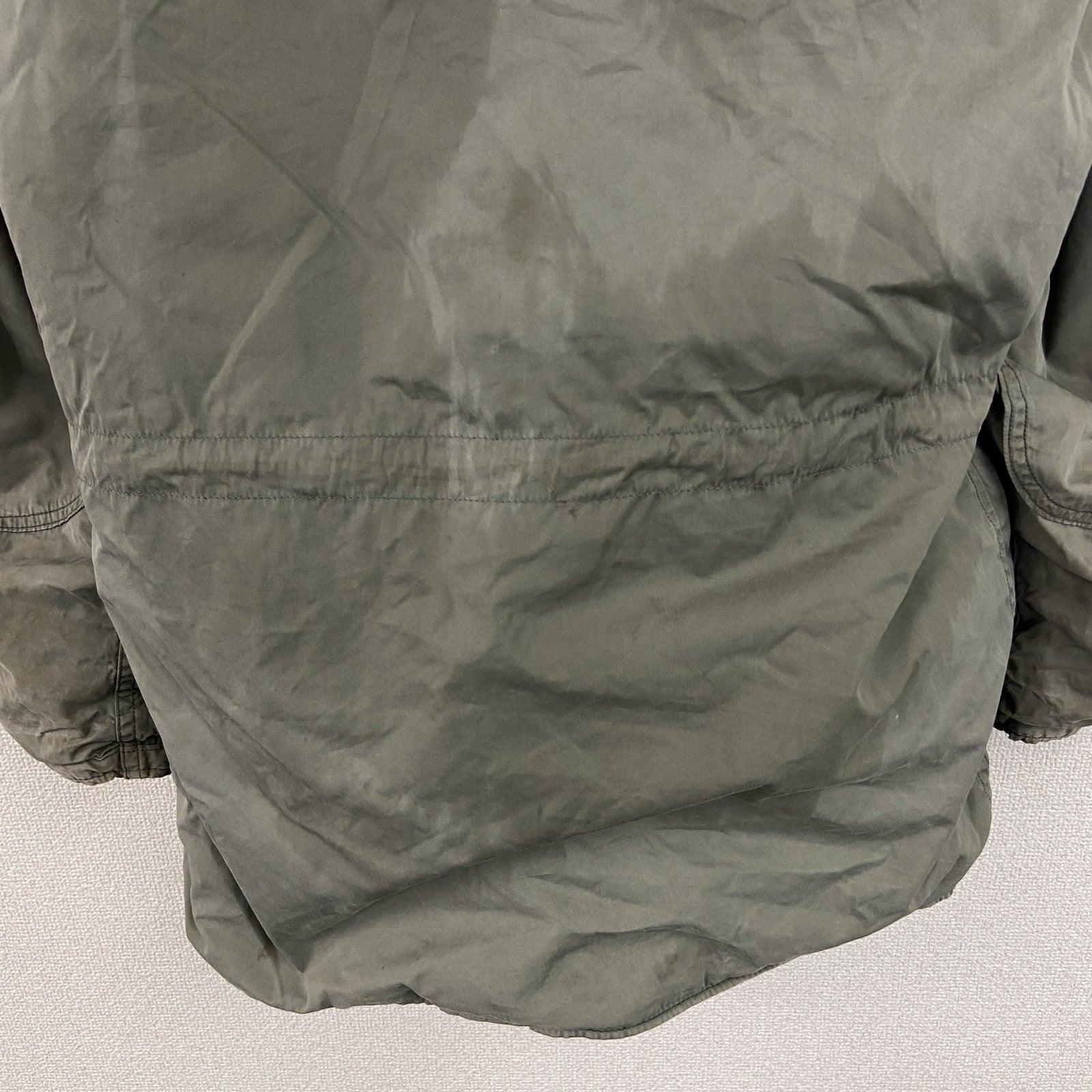 60s　U.S.AIR FORCE　米軍実品　N-3B　フライトジャケット　コヨーテファー　CONMARジップ　カーキ