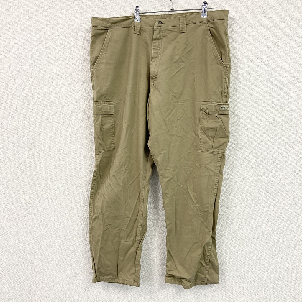 Wrangler　ラングラー　カーゴパンツ　ワークパンツ　ジップフライ　茶色　ブラウン　W40サイズ